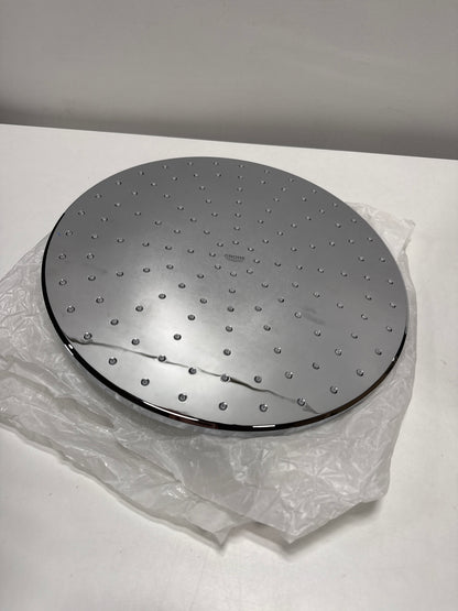 Grohe Rainshower Mono 1.75 GPM Single Function Shower Head with DreamSpray, SpeedClean, and EcoJoy Technology