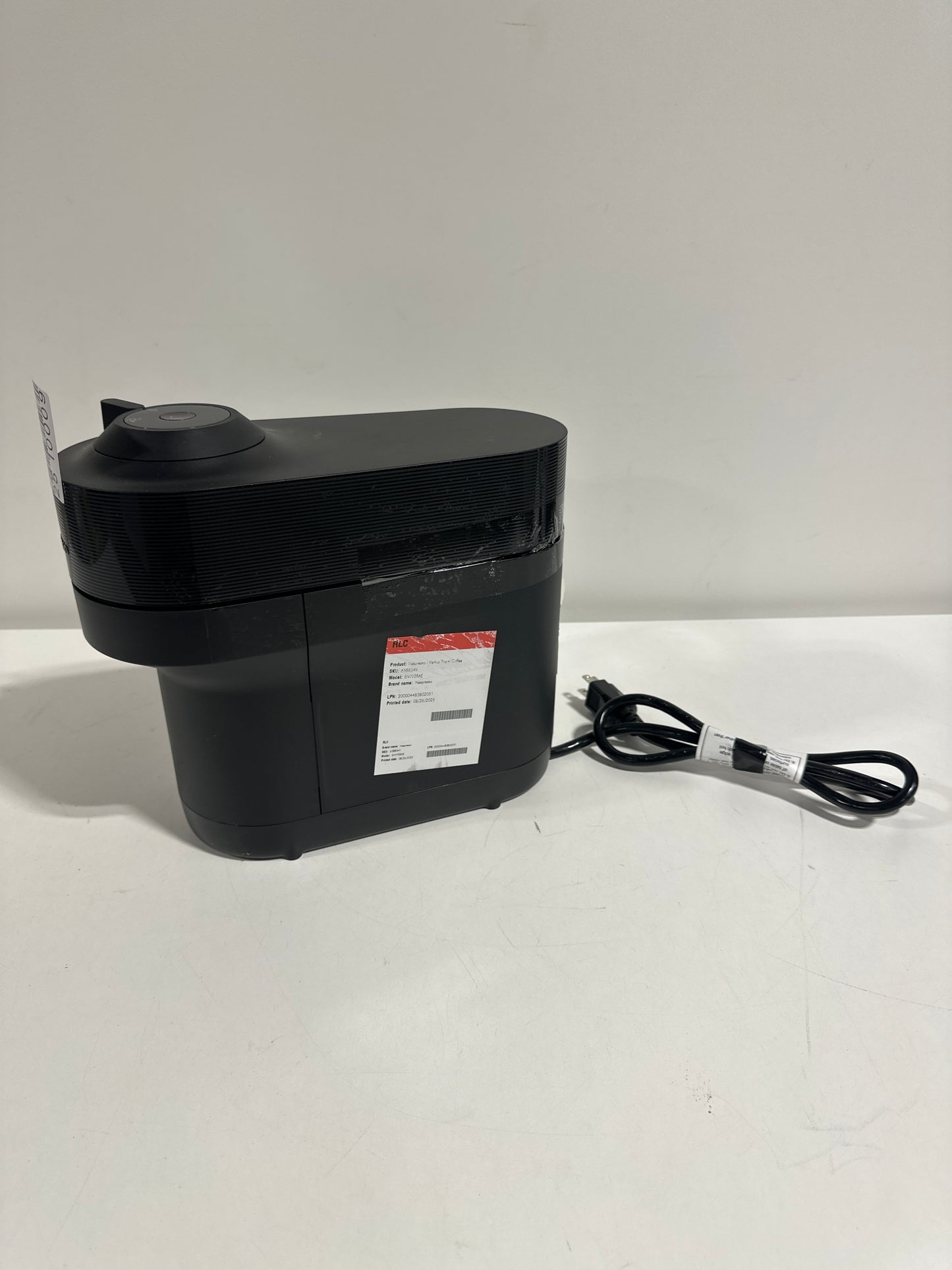 Scratch & Dent Nespresso Vertuo Pop+ Coffee Machine with Aeroccino Frother by De'Longhi