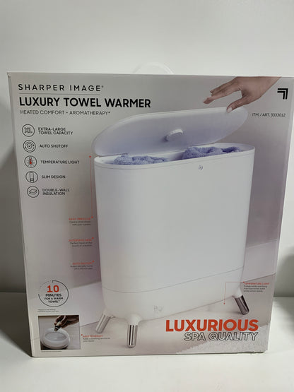 Sharper Image SpaStudio Towel Warmer