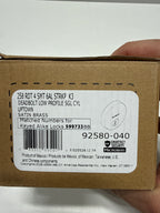 Kwikset 258Rdt-S Uptown Low Profile Single Cylinder Deadbolt - Brass
