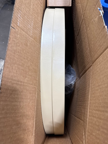 Rev-a-Shelf 3472-32-15-52 32-Inch Polymer Kidney Shaped 2-Shelf Lazy Susan Almond - *Tools Hardware & Misc