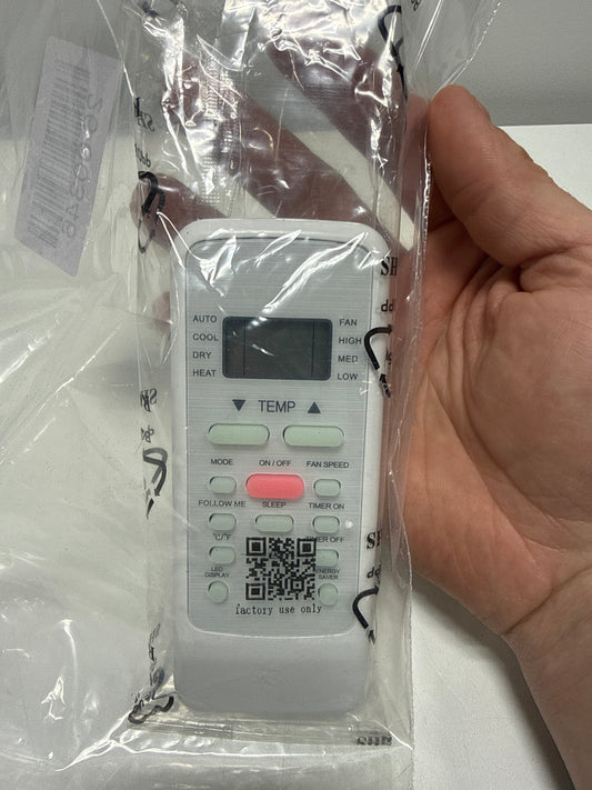 Durastar PDRTHC081XNA113 Mini Split Air Conditioner Remote Control Climate Control