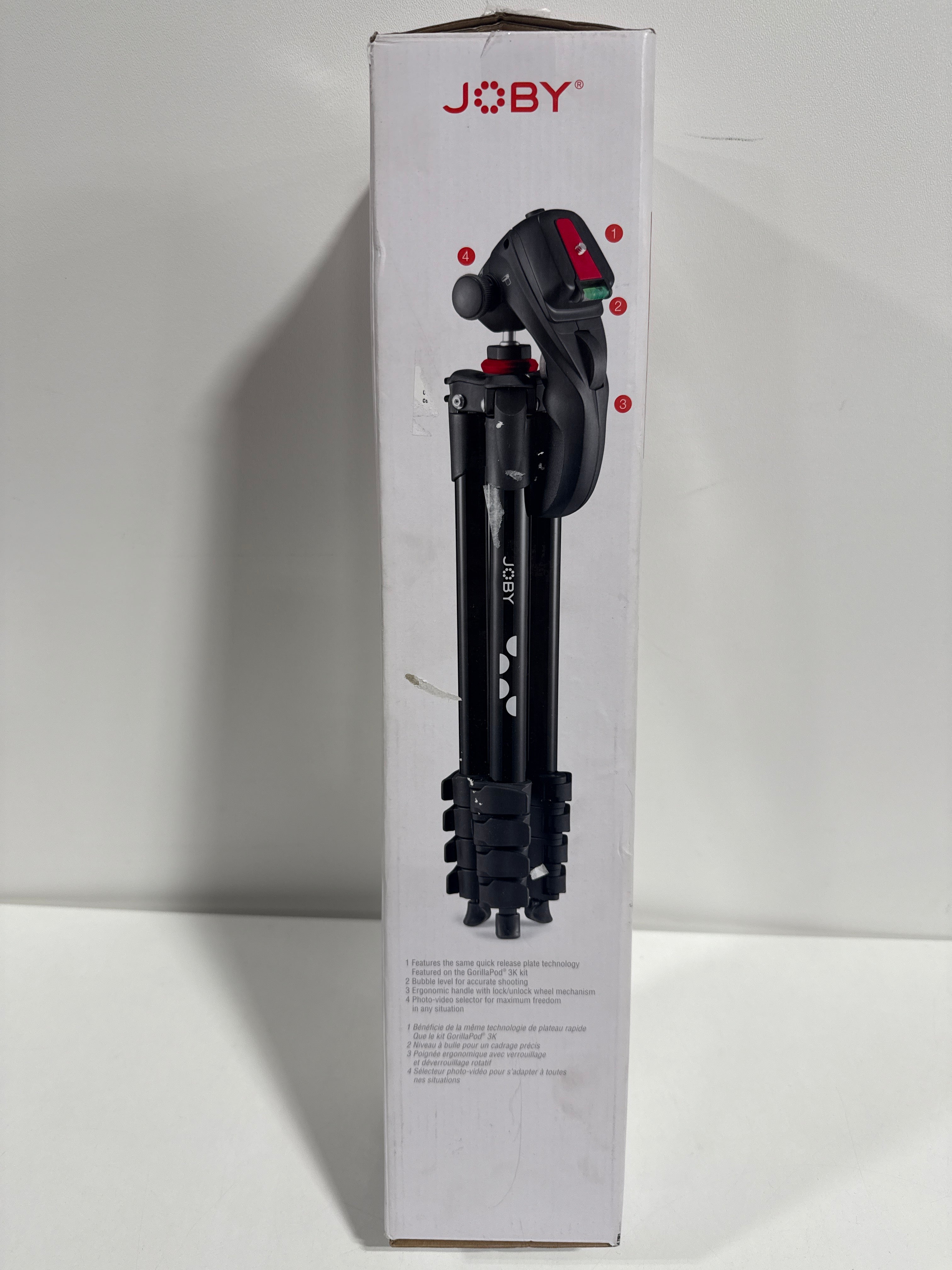 JOBY - Compact Action Smart 61’’ Tripod Kit - Black - *Cameras Camcorders & Drones