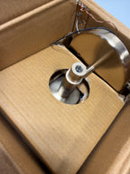 Kichler Madden 1-Light Bathroom Wall Light, Champagne Bronze