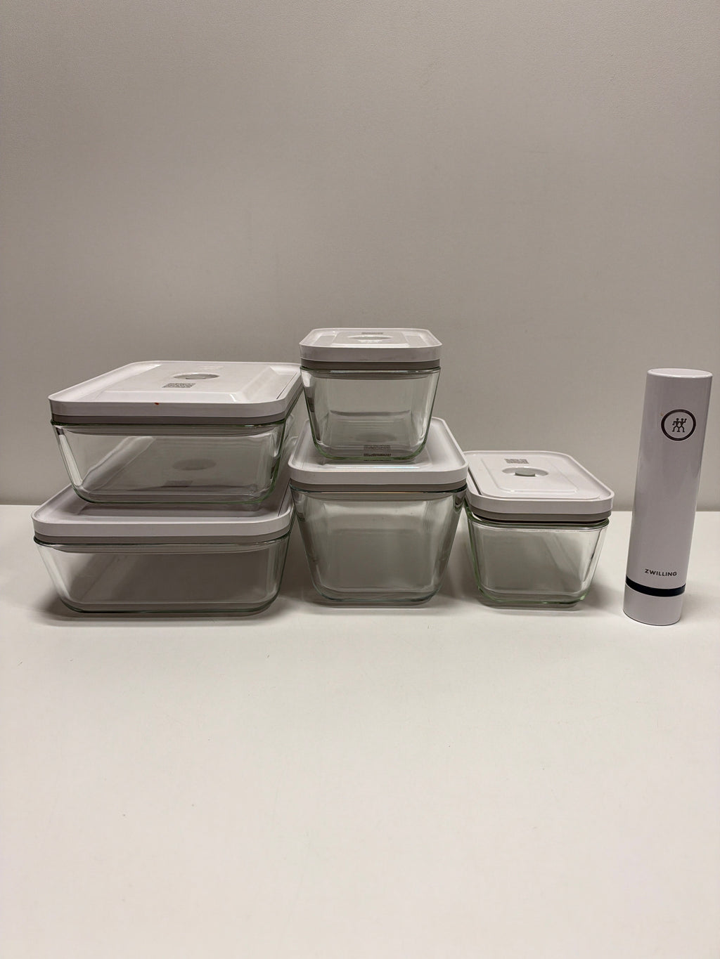 Used Zwilling Fresh & Save Glass Starter 11 Piece Set