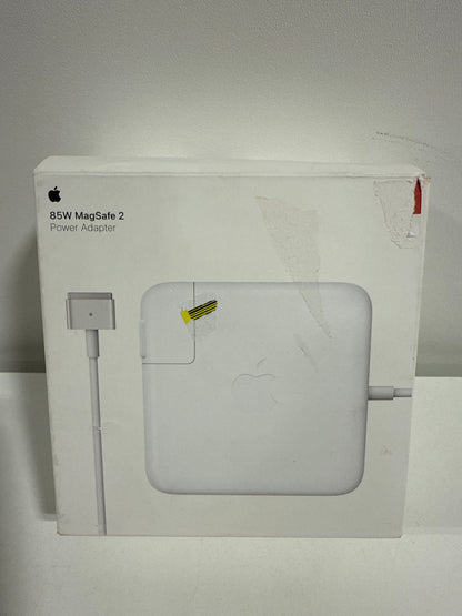 Apple - 85W MagSafe 2 Power Adapter with Magnetic DC Connector (for MacBook Pro with Retina Display) - White