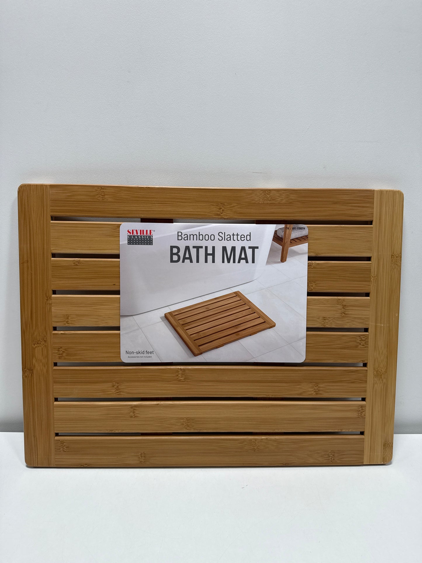 Seville Bamboo Bath Mat