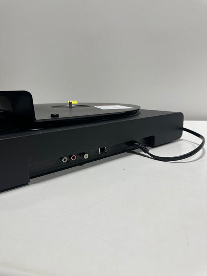 See Desc Used Victrola Stream Onyx 2-Speed Wireless Turntable - Works with Sonos - Black