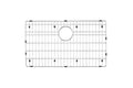Miseno MNOGR3018SR Fitted Basin Rack for Kitchen Sink Stainless Steel