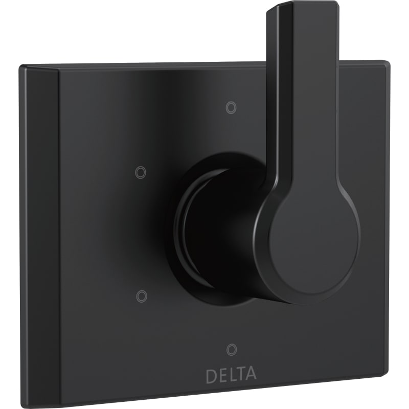 Delta Pivotal Six Function Diverter Valve Trim Less Rough-In Valve - Three Independent Positions, Three Shared Positions