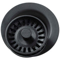 Elkay Polymer Disposer Fitting for 3-1/2 in. Sink Drain Opening in Black - *Plumbing