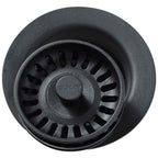 Elkay Polymer Disposer Fitting for 3-1/2 in. Sink Drain Opening in Black - *Plumbing