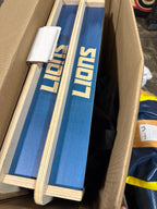 Detroit Lions Backyard Hero Official Size Cornhole Set
