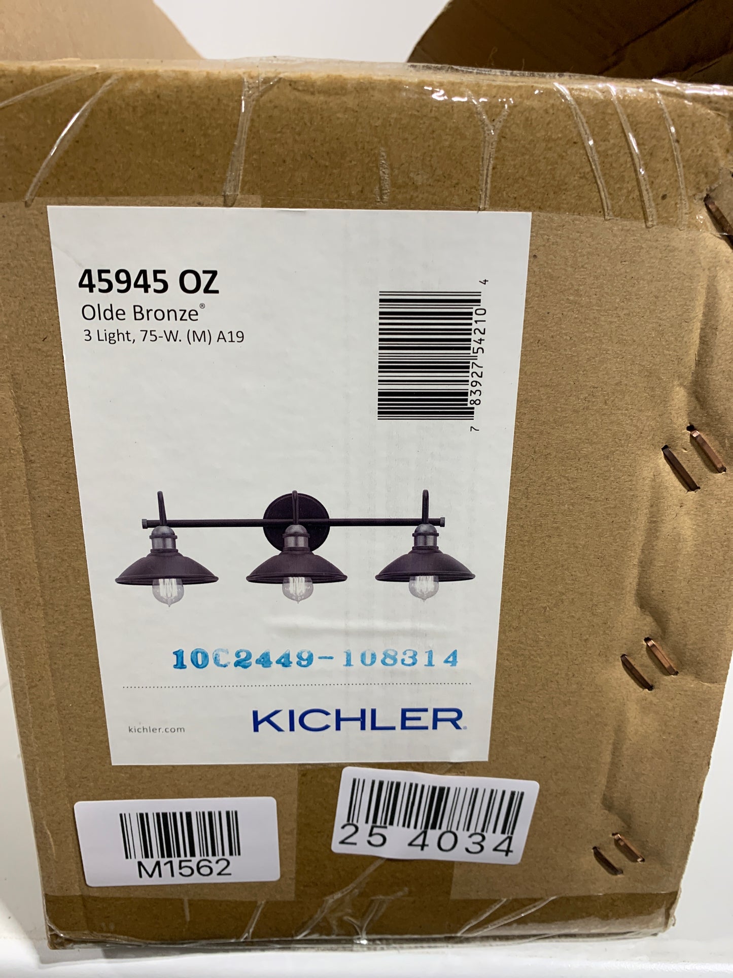 Kichler Lighting Clyde Bath Vanity Light Clyde - 45945OZ