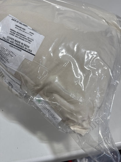 AllerEase Organic Cotton Top Allergy Protection Pillow, 2-pack