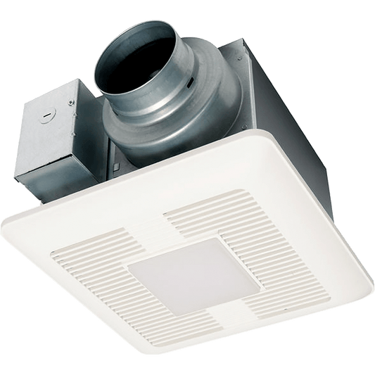 Panasonic WhisperCeiling Bathroom Exhaust Fan with Dimmable LED Light, 50-80-110 CFM, FV-0511VQL1