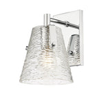 Z-Lite 1101-1S-CH Analia Wall Sconce, 1-Light 100 Watts, Chrome