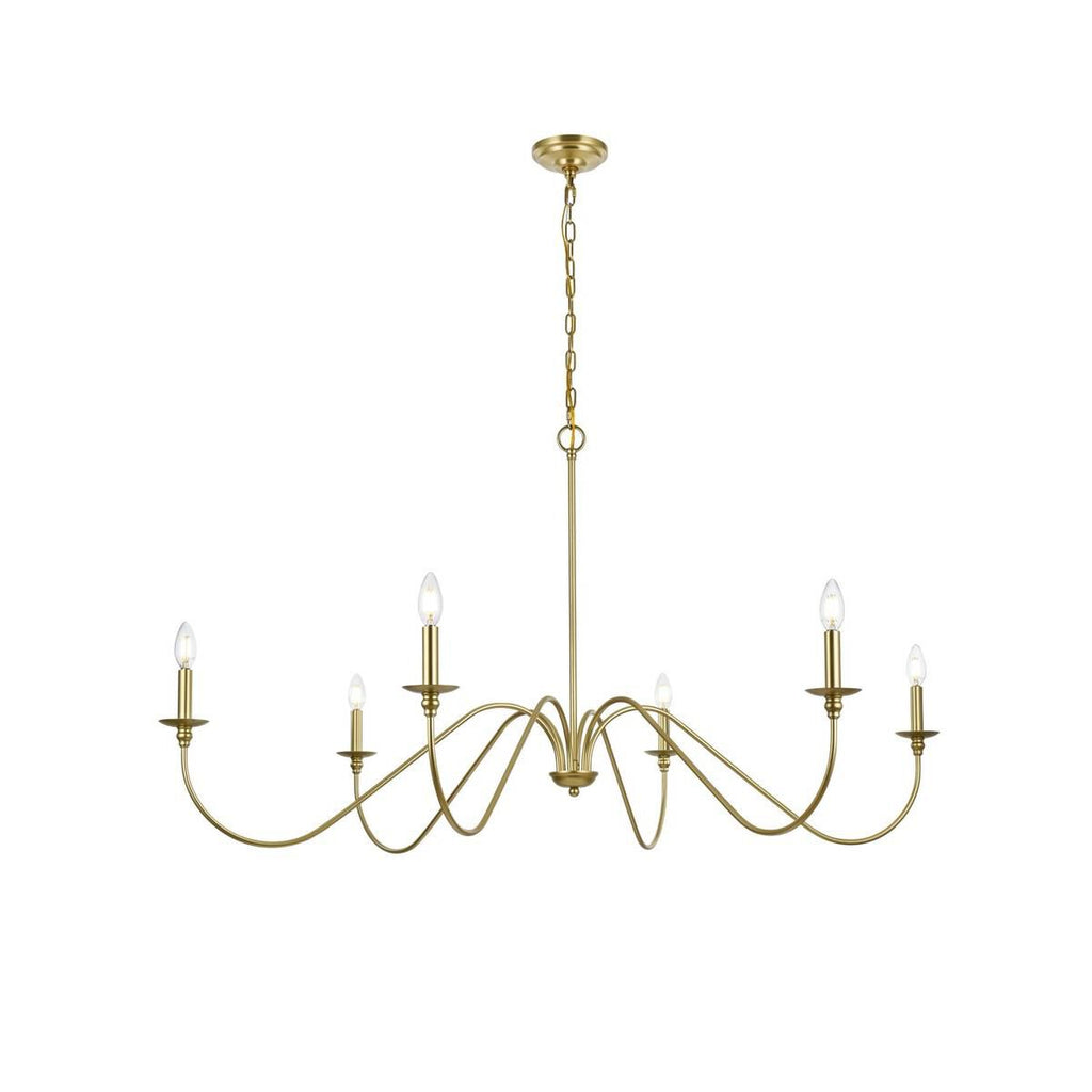 Missing Part - Elegant Lighting Rohan 54 Inch 6 Light Chandelier Rohan - LD5056D54BR - Transitional - *Lighting &