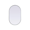 Elegant Decor Asha Decorative Mirrors Asha - MR2A2440SIL - Modern Contemporary