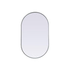 Elegant Decor Asha Decorative Mirrors Asha - MR2A2440SIL - Modern Contemporary