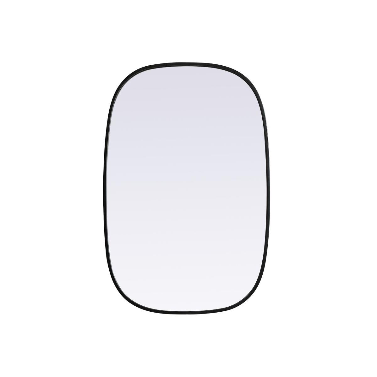 Elegant Decor Brynn Decorative Mirror Brynn - MR2B2436BLK - Modern Contemporary