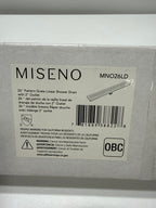 Miseno MNO26LD 26" Pattern Grate Linear Shower Drain - Stainless Steel