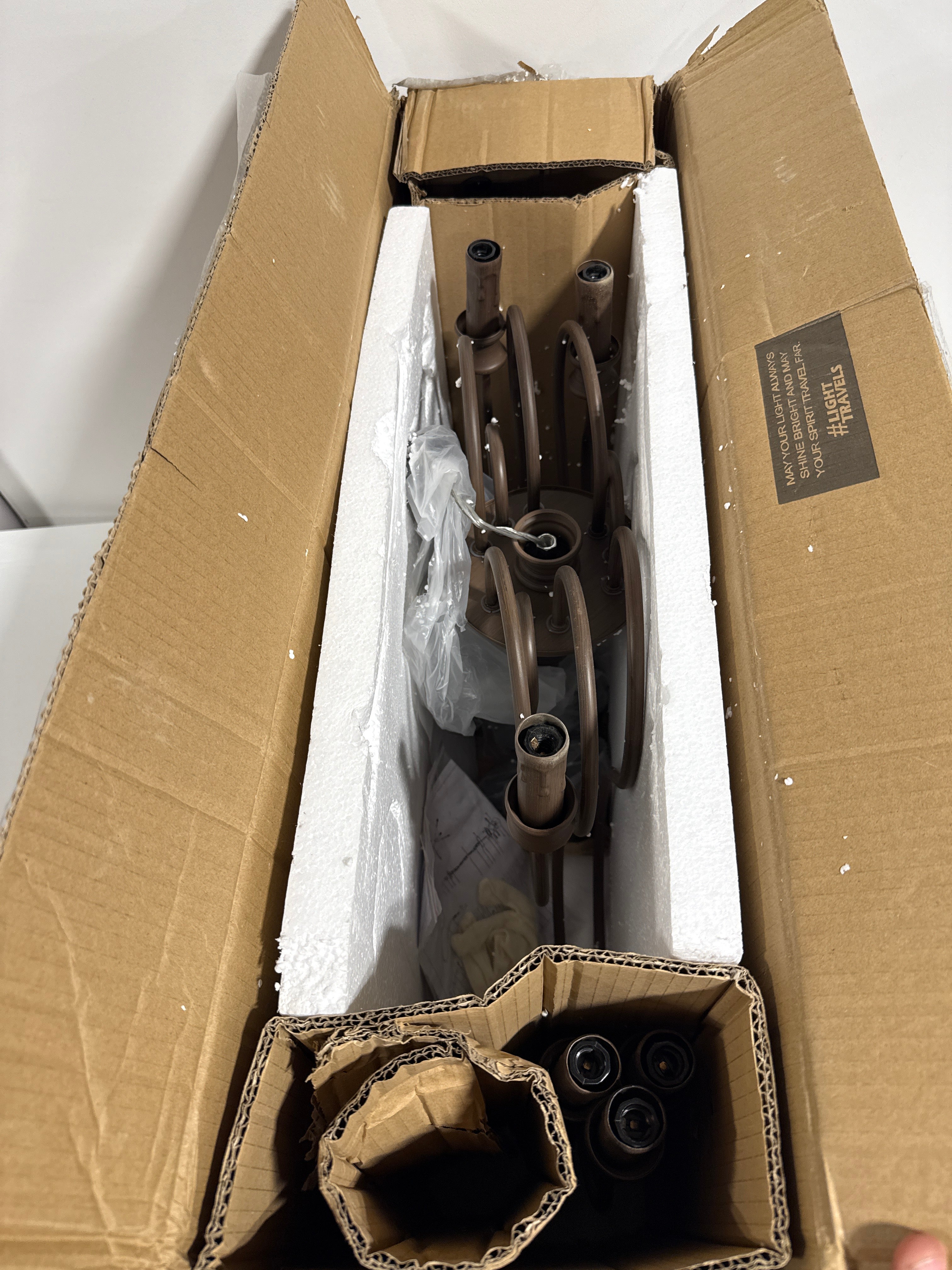 Elegant Lighting Flynx Chandelier Flynx - LD7045D30WD - Traditional - *Lighting & Electrical