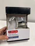 Delta 75135 Dryden Double Robe Hook Brilliance Stainless Bathroom Hardware and Accessories Bathroom Hardware Robe Hooks