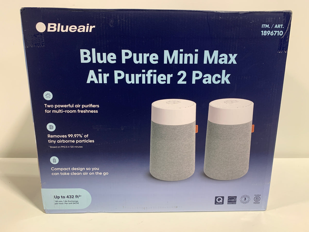 Blueair Pure Mini Max Air Purifier 2-pack - *Home Environment