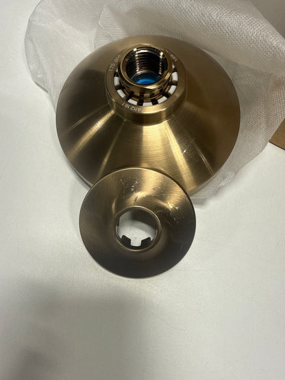 Scratch Genta LX Posi-Temp Pressure Balancing Eco-Performance Modern Shower Only Trim, Valve Required, Bronzed Gold