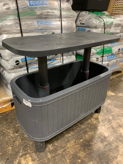 Used Keter Pop Up Bevy Bar Cooler And Serving Station