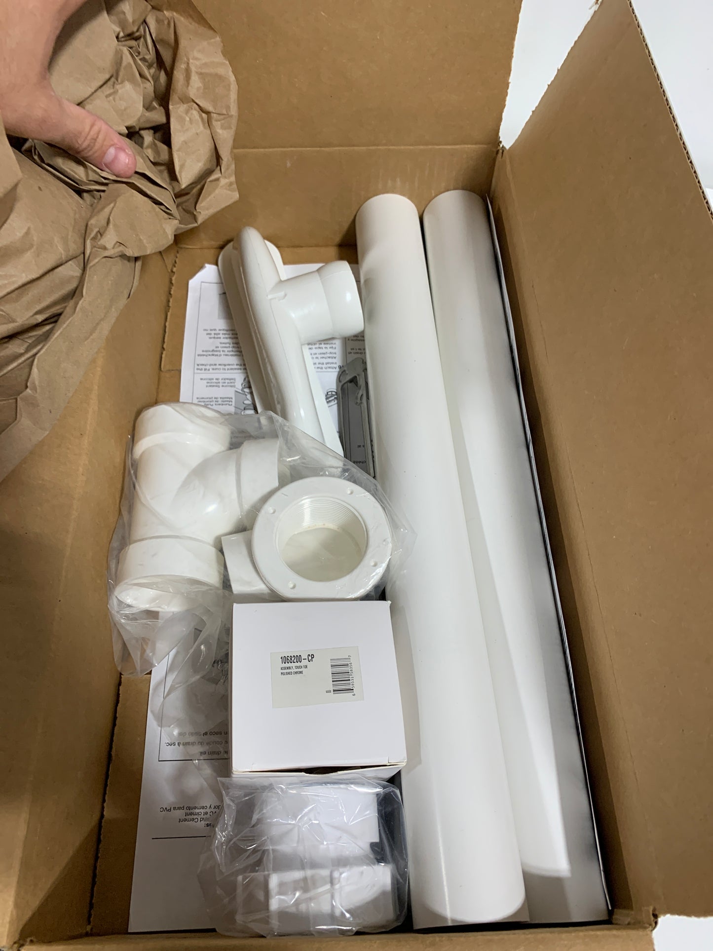 KOHLER 7272-CP Clearflo Slotted Overflow Bath Drain Polished Chrome