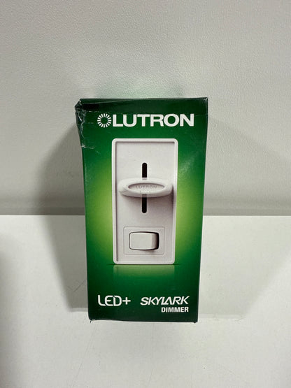 Skylark LED+ Dimmer Switch for Dimmable LED and Incandescent Bulbs, 150W LED/Single-Pole or 3-Way, White (SCL-153PR-WH)