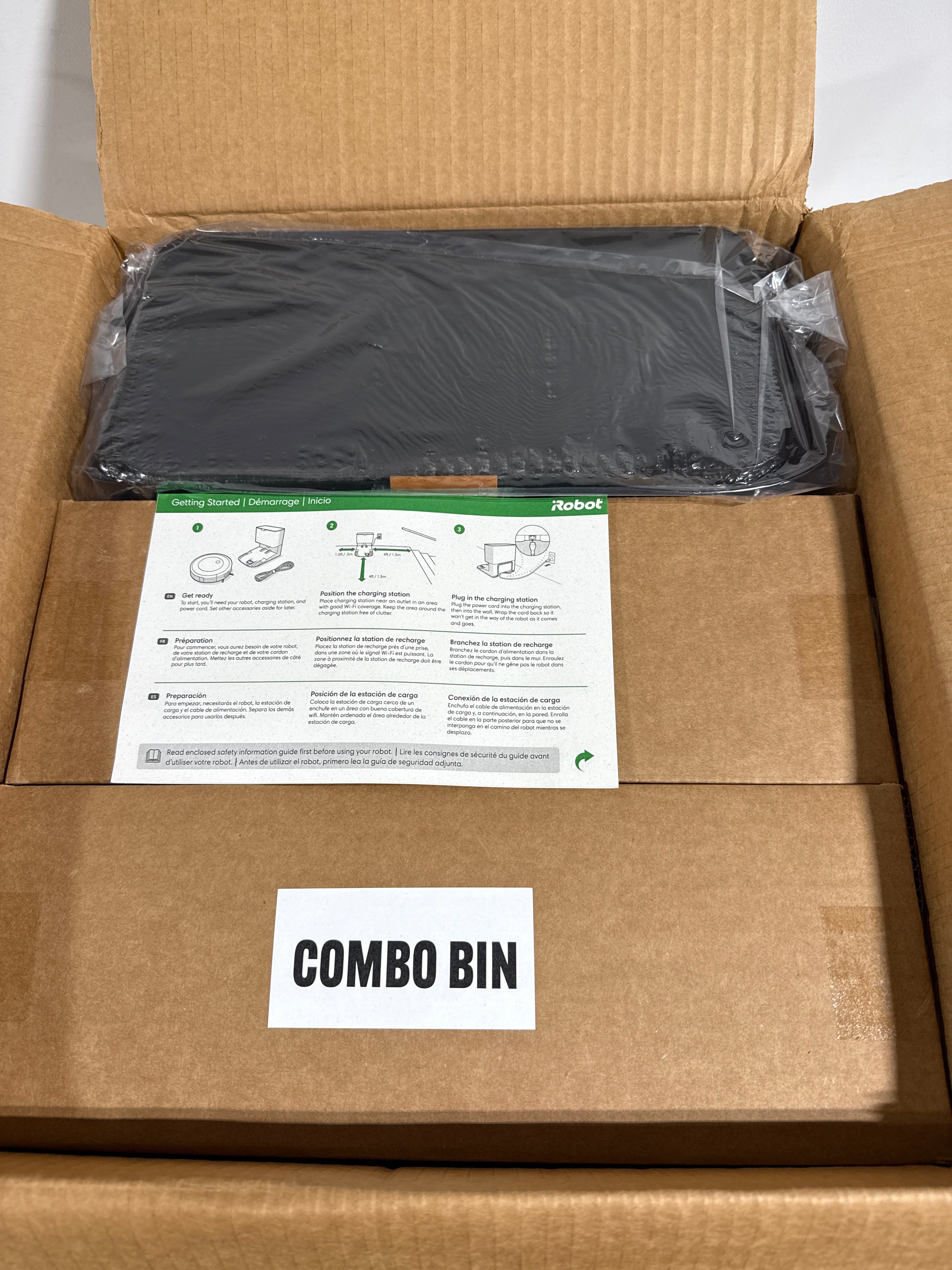 See Desc Roomba Combo J5+ Self-Emptying Robotic Vacuum and Mop - *Vacuums & Carpet Cleaners