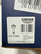 Grohe 27217000 Rainshower 6 In. Ceiling Shower Arm, Starlight Chrome
