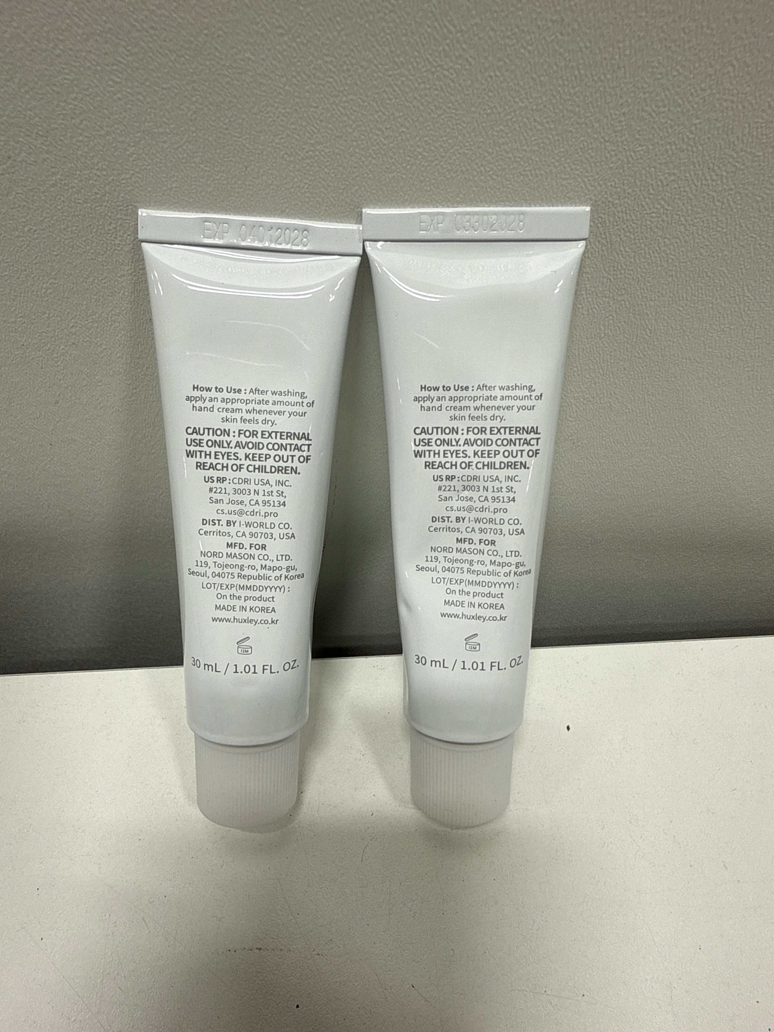 Huxley Perfumed Hand Cream Collection Moroccan Heritage 3 Scents Prickly Pear Seed Oil Non-Sticky Formula 2 X 1.01 Fl.