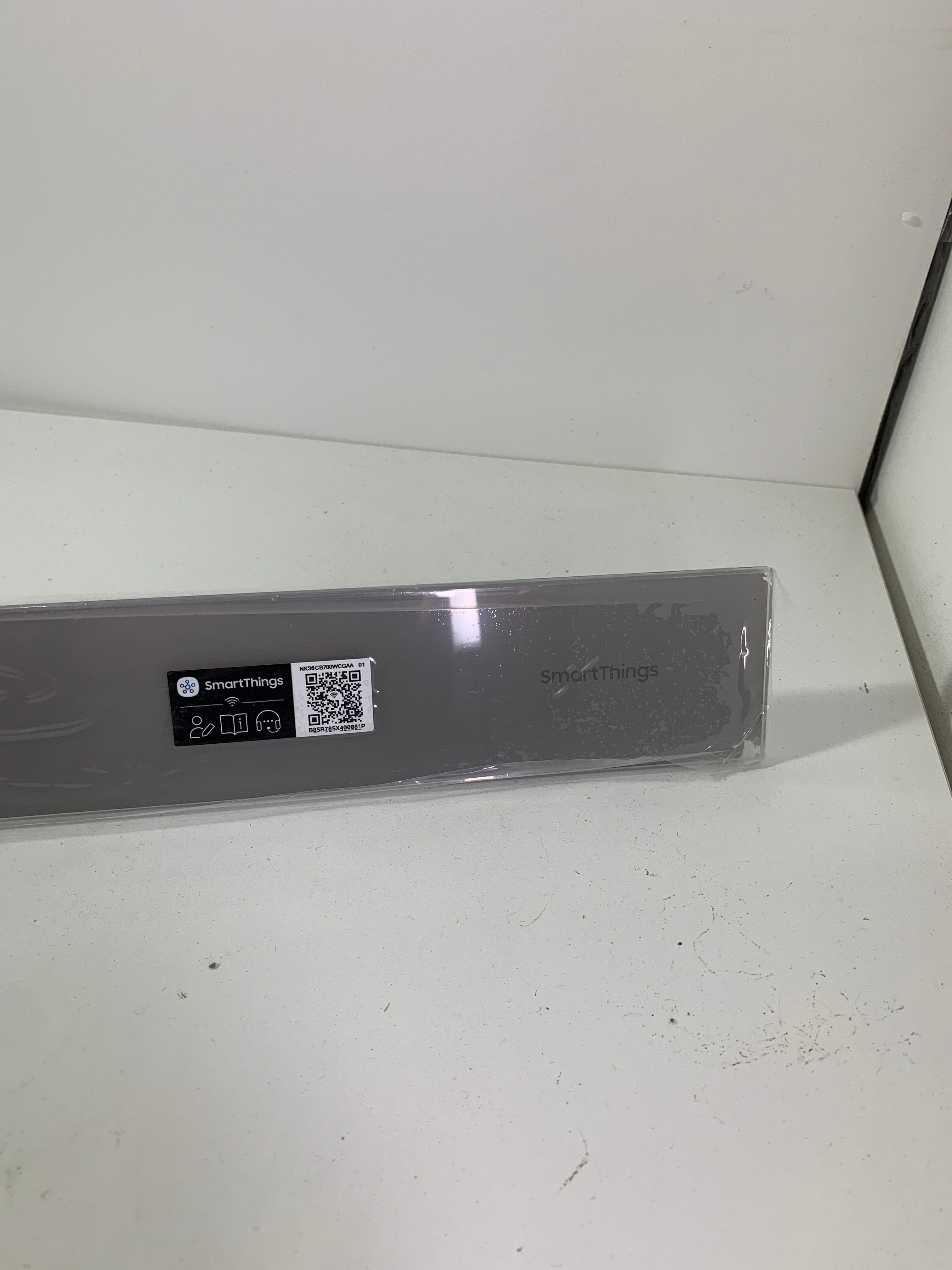 Control Panel Part Samsung BESPOKE - 35 inches - Convertible - Wall Range Hood - Gray - *Kitchen Appliances