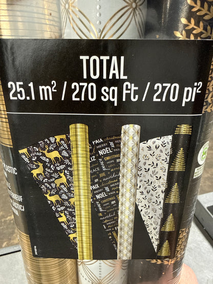 Kirkland Signature Double Sided Wrapping Paper 3-pack - *Christmas & Seasonal