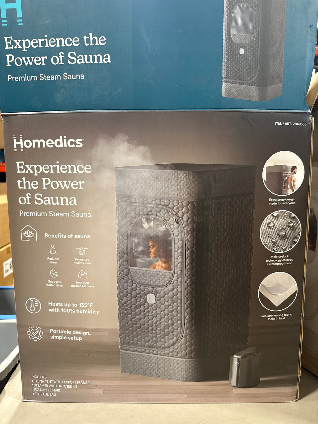 Homedics Premium Steam Sauna