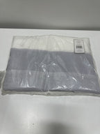 Exclusive Home Darma Sheer Linen Rod Pocket Curtain Panel Pair 50 X96 Dove Grey