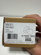 Kwikset 788Pskrdt Pismo Non-Turning One-Sided Dummy Door Knob - Brass