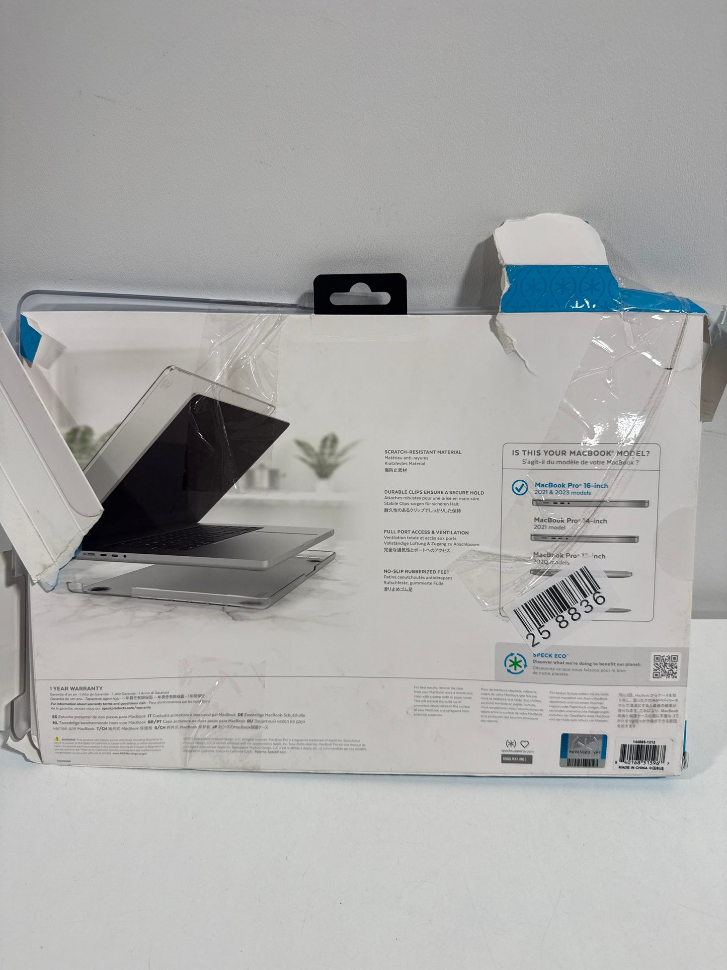 SmartShell MacBook Pro 16-inch (2021-2024) Cases - Clear