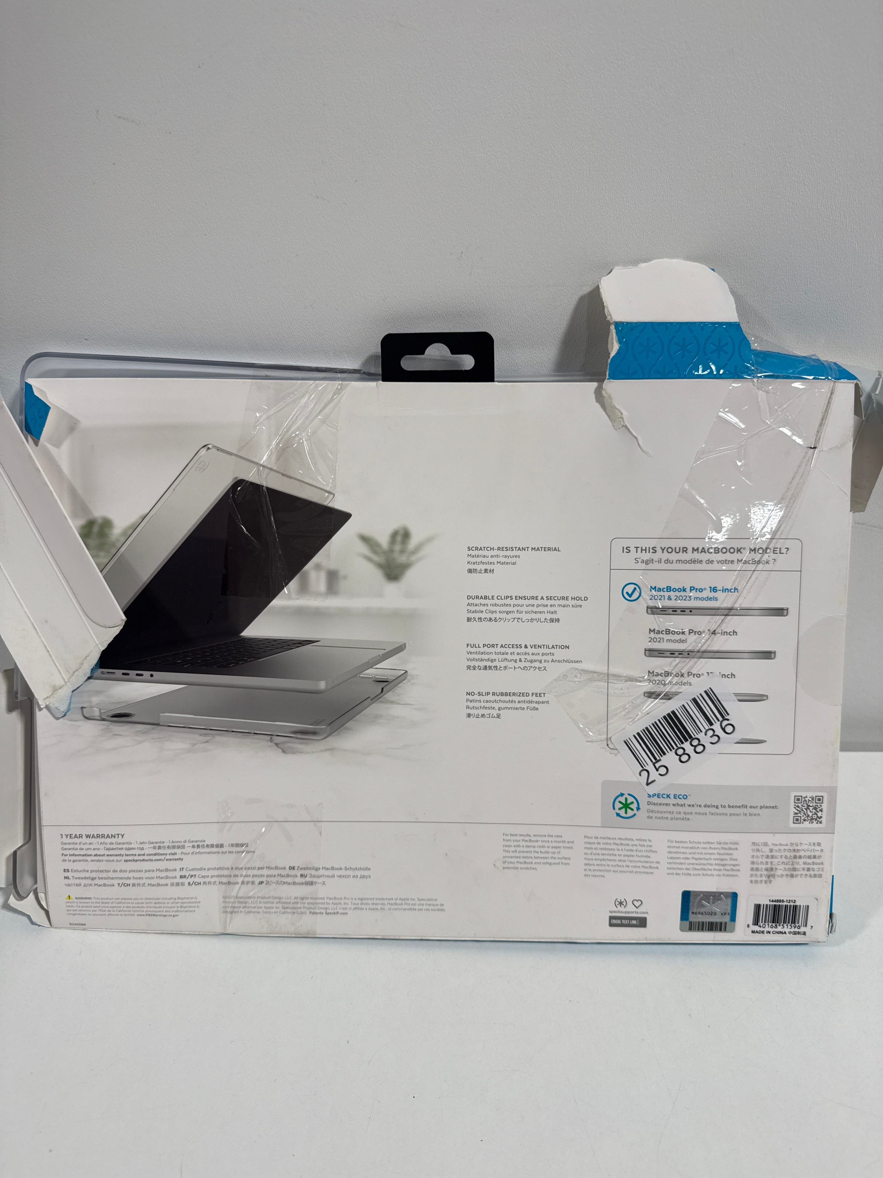 SmartShell MacBook Pro 16-inch (2021-2024) Cases - Clear - *Computers & Office