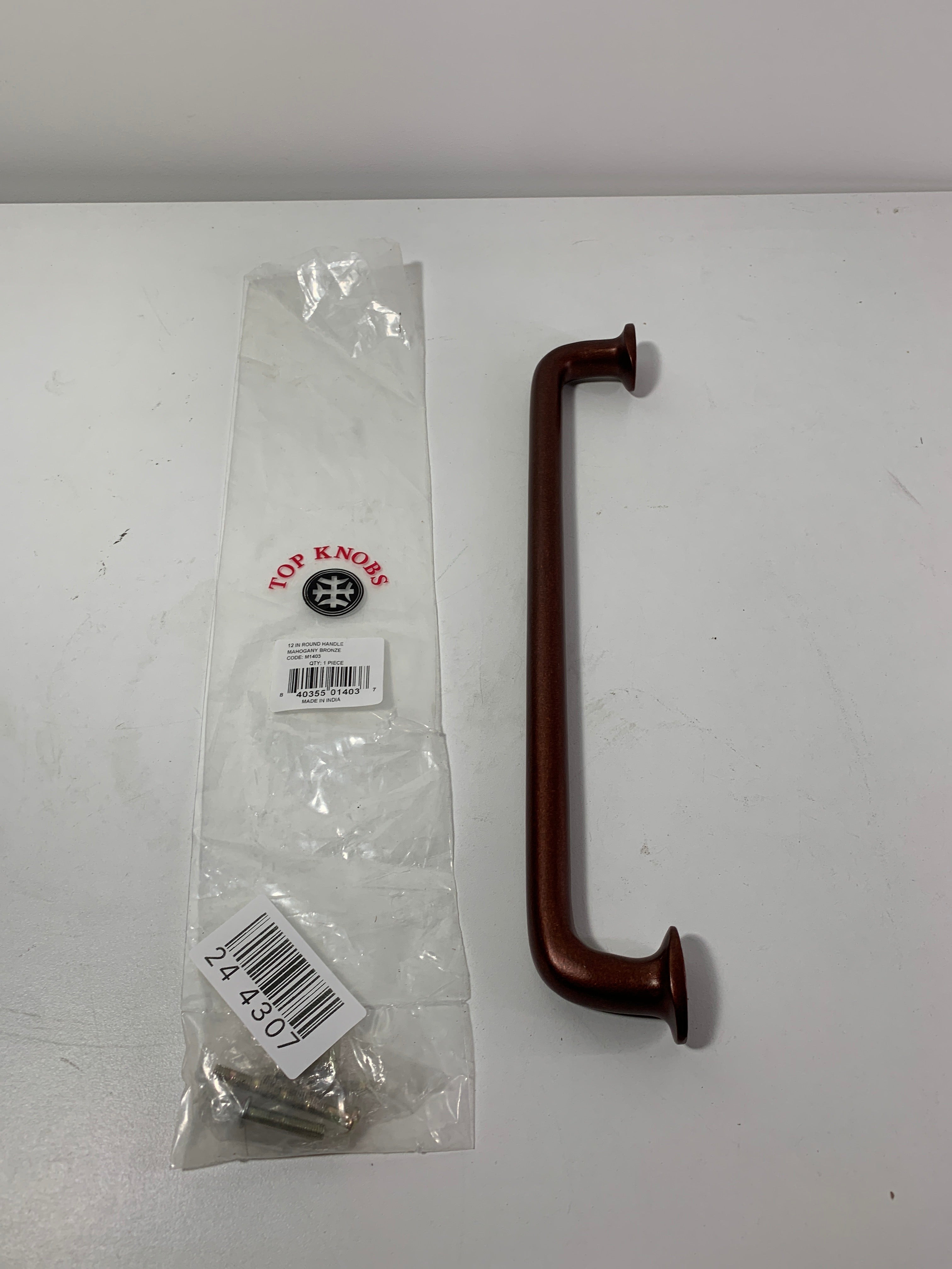 Top Knobs M1403 Rounded 12 Inch Center to Center Handle Cabinet Pull - *Tools Hardware & Misc