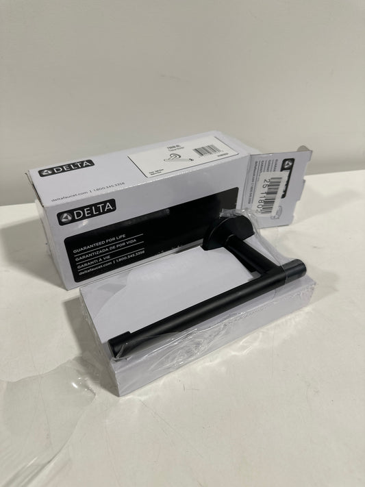 Delta 75950 Trinsic Single Bar Tissue Holder Matte Black