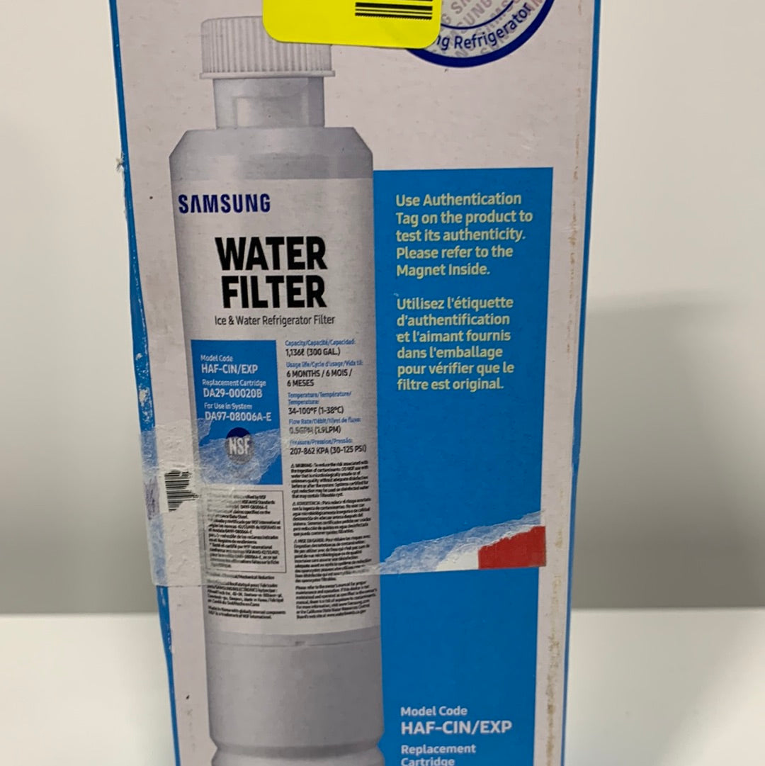 Samsung DA29-00020B Aqua-Pure Plus Refrigerator Water Filter