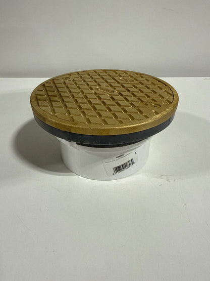 PROFLO PF42807 5-3/4" Brass Cover with 4" Cleanout Pump