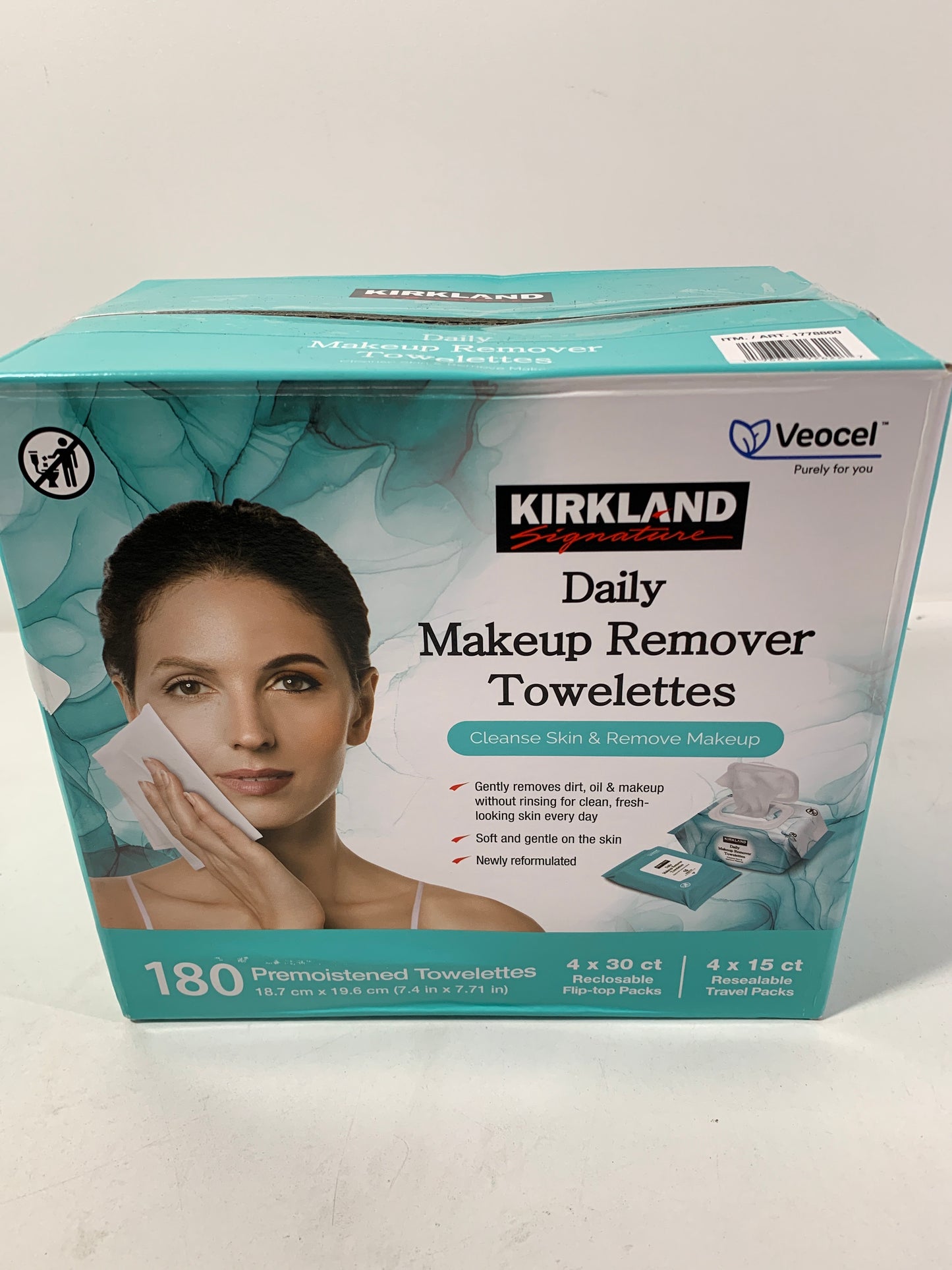 Kirkland Signature Daily Makeup Remover Towelettes 180ct