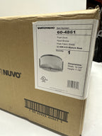 Nuvo 60-4861 - Gemini - 2 Light Flush Dome Fixture W/ Khaki Fabric Shade