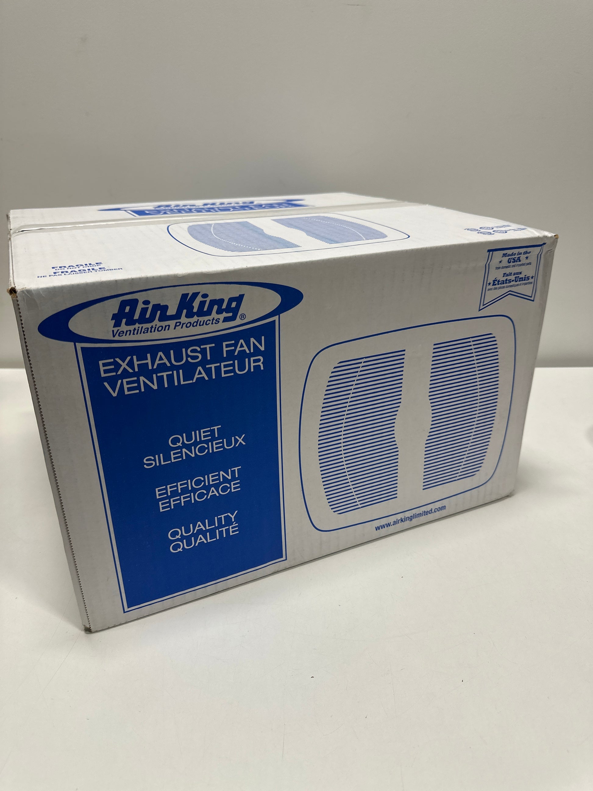 Air King AK100D Energy Star Qualified Dual Speed Exhaust Bath Fan with 100-CFM and 1.5-Sones White Finish - *Tools